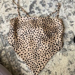 Princess Polly leopard Bandana top